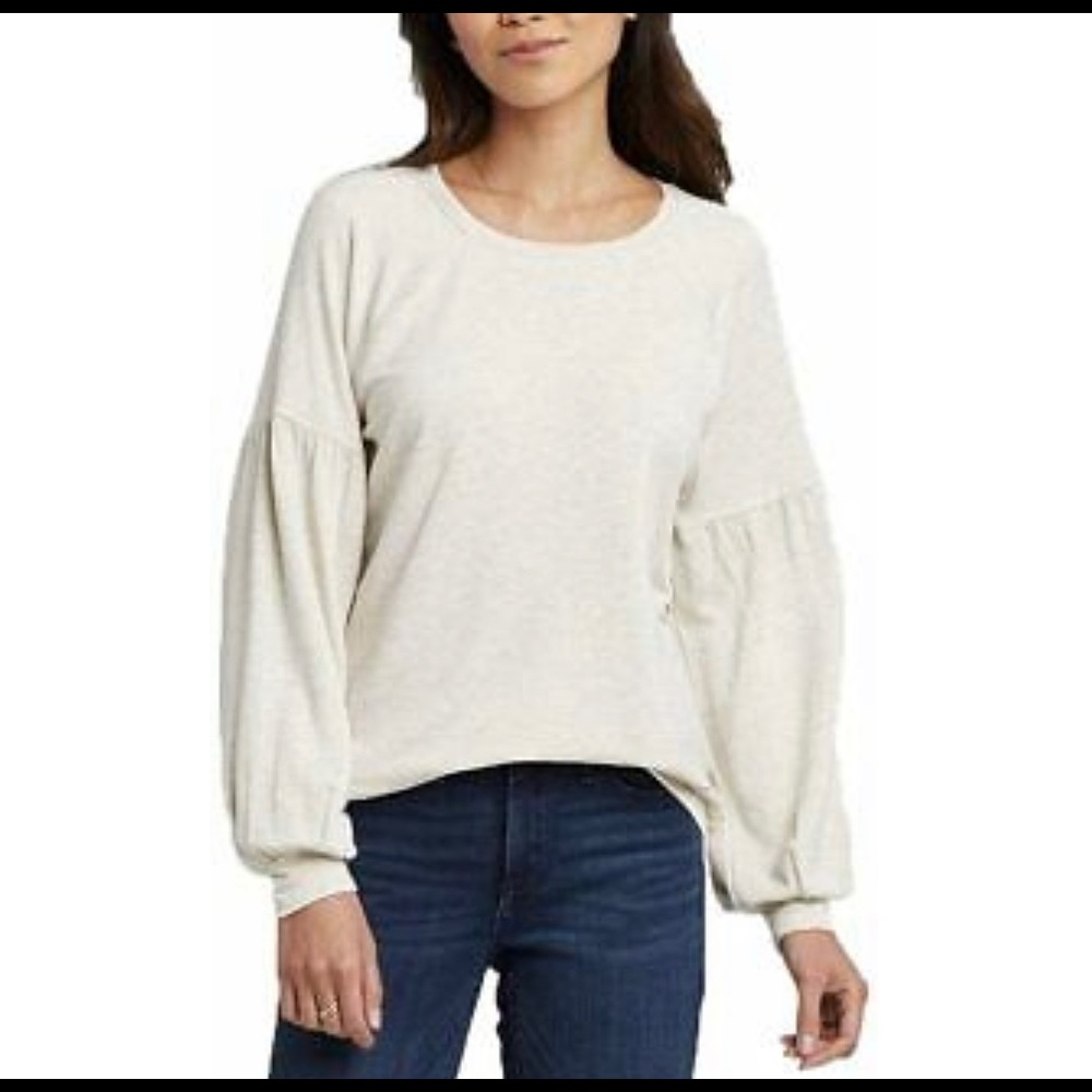 Knox Rose Balloon Sleeve Blouse